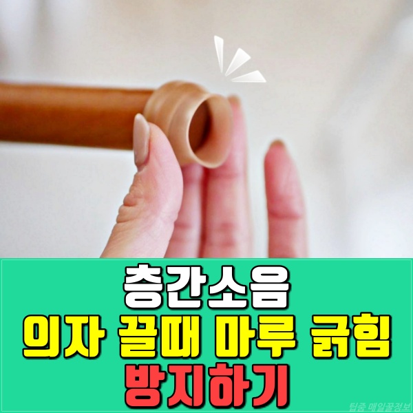 의자 긁힘 방지, 마루 긁힘 자국, 층간소음, 실리콘캡, 생활꿀팁, 팁줌 매일꿀정보