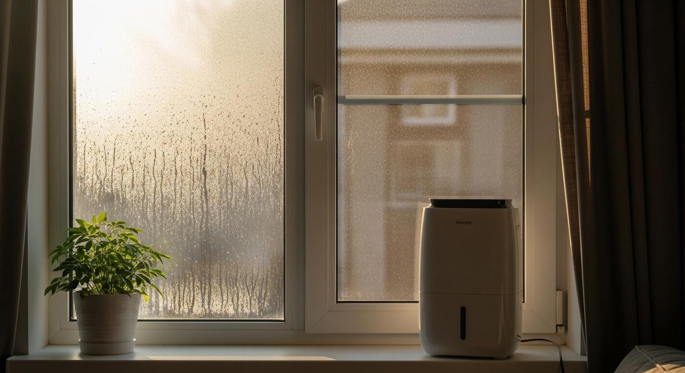제습기 사용시 창문