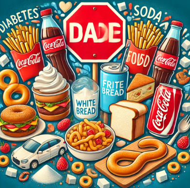 당뇨에 좋지 않은 음식들