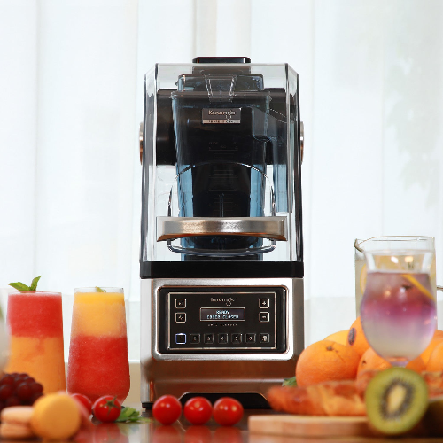 The Kuvings CB1000 delivers effortless one-touch operation to meet every business&rsquo;s needs. Built-in vacuum technology removes air before blending, creating beverages that last longer, taste fresher, and contain less foam than traditional blenders.

Multitasking in a busy kitchen is easy with the CB1000. Just load the container onto the motor base, push the &ldquo;Quick Start&rdquo; button, and walk away. The CB1000 automatically closes its cover, vacuum seals the container, blends to perfection, opens the cover, and shuts off the motor. The entire process only takes 25 seconds, so all that&rsquo;s left to do is serve up a perfectly-blended smoothie or juice.

The soundproof enclosure is designed to minimize noise and vibration while achieving an ultra-fast blend. The enclosure is automatic, making it ideal for a fast-paced environment. Stainless steel blades within the asymmetrical container base ensure the smoothest blend possible.