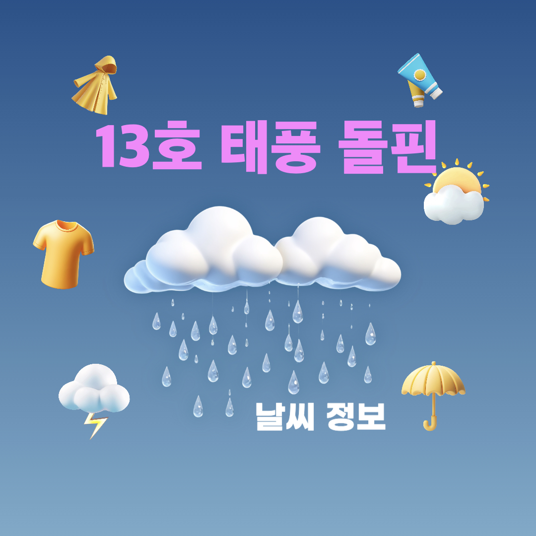 13호태풍돌핀