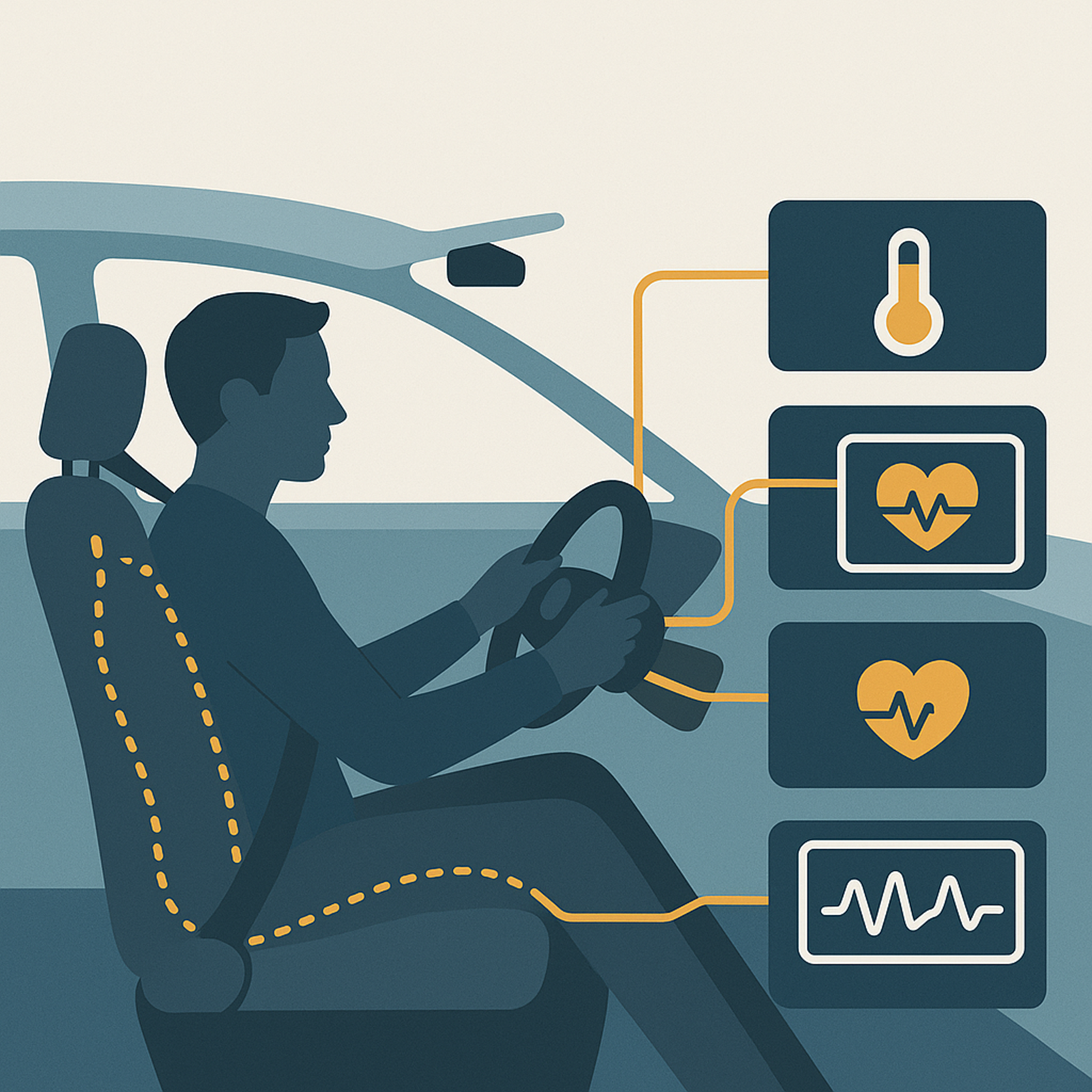 차량 내 건강 모니터링 시스템: 주행 중 생체 데이터 분석
