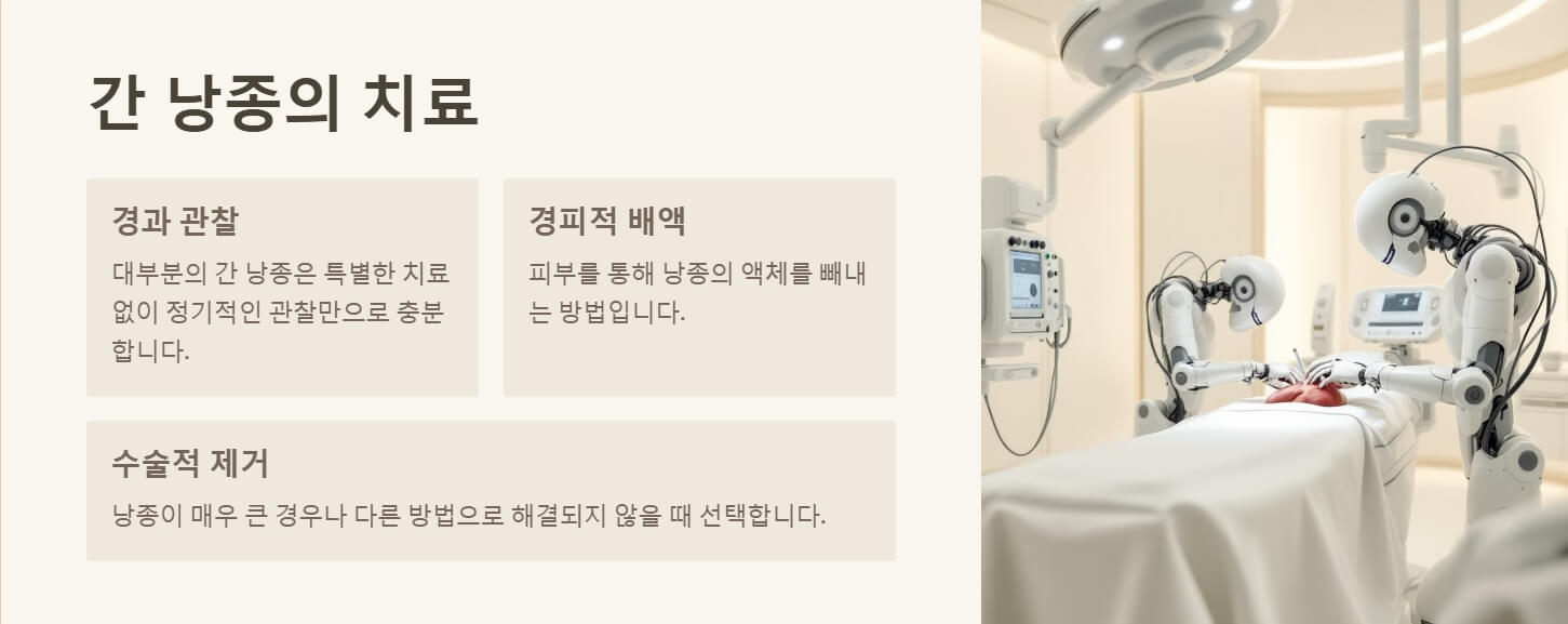 간에 물혹이 생기는 이유