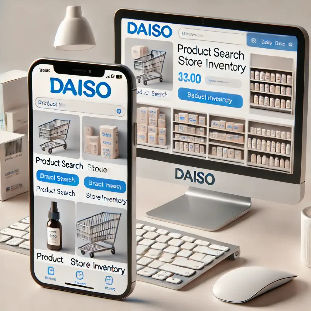 다이소 재고조회