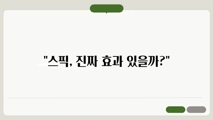 스픽후기 정보 총정리