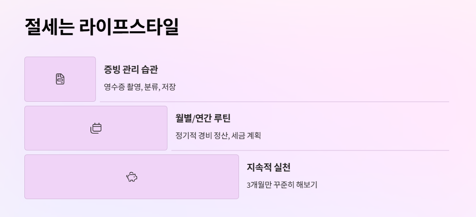 절세는-라이프스타일!