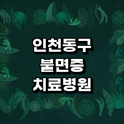 인천 동구 불면증