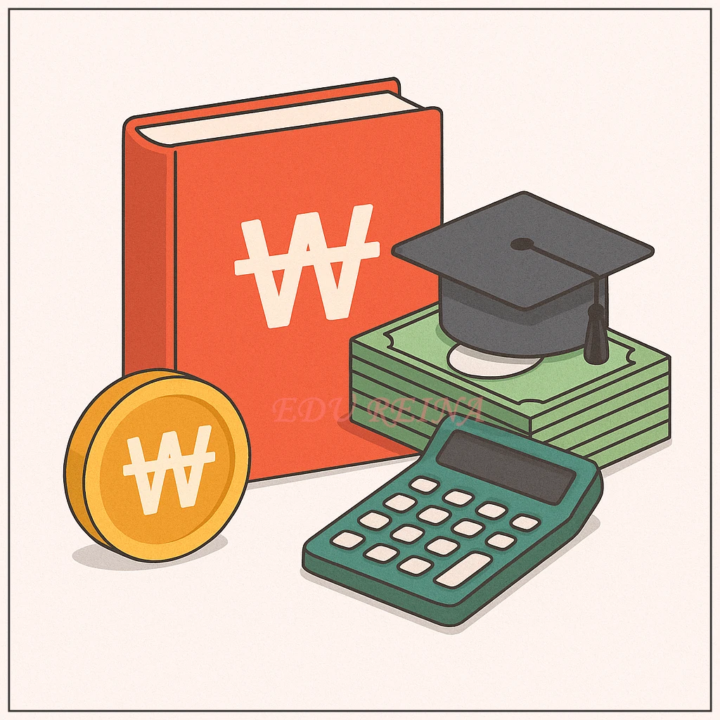 책-돈-학사모-계산기