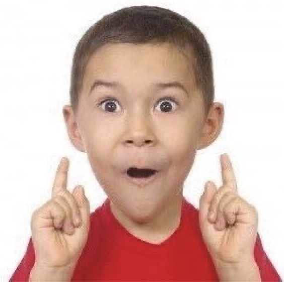 아이디어가 떠오른 아이