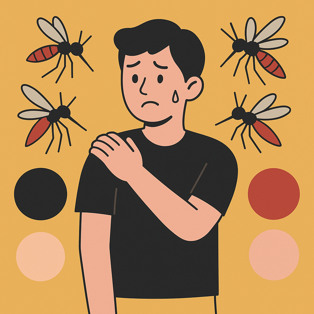 모기가좋아하는색