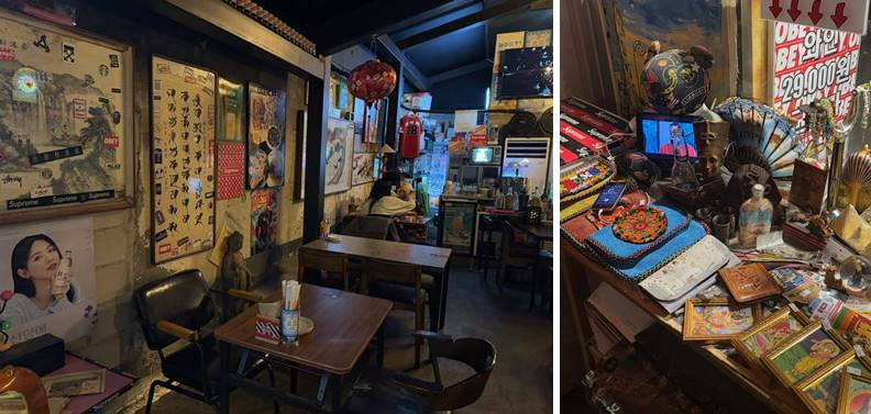 문래역맛집, 올라나뚜랄 우노 내부 안쪽 자리