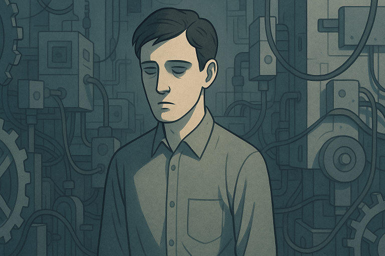 감정 없는 기계처럼 살아가는 자동화된 자아 증후군 (감정결핍,자동반응,정체상실)