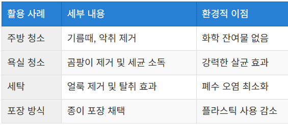 지속 가능한 청소법