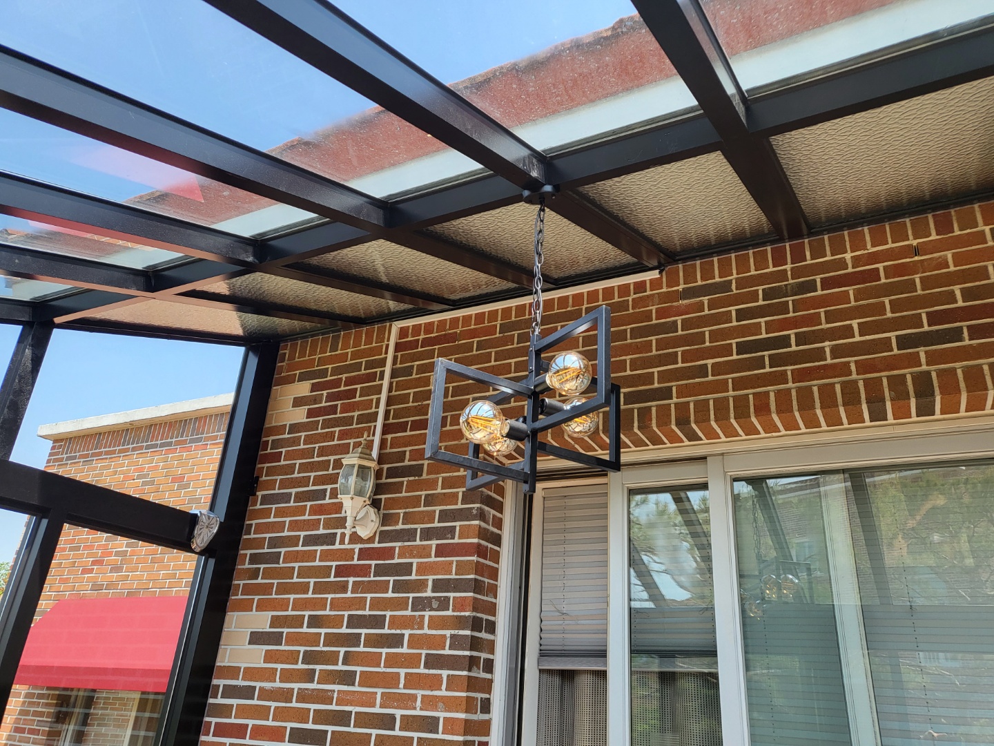 썬룸 내부 전등