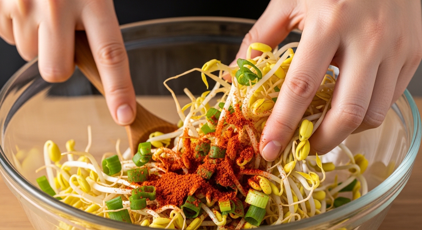 콩나물무침맛있게만드는법