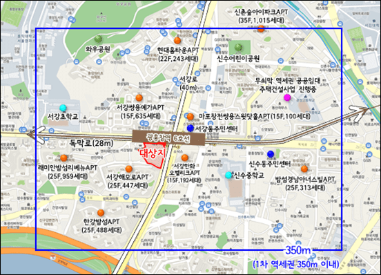 광흥창역 역세에 공공주택 건립 [서울시]