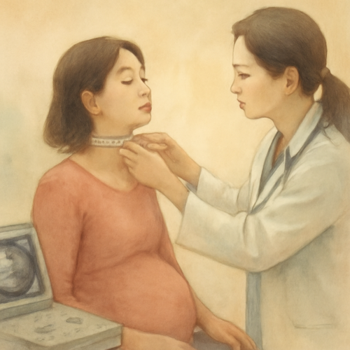 목둘레-체크-임신초기