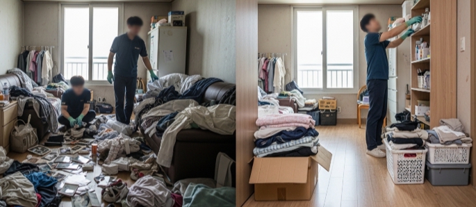 영월 고독사청소중