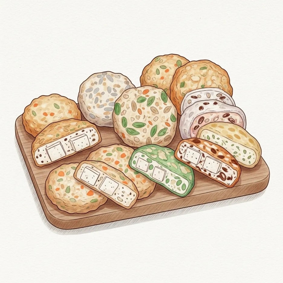 다양하고 건강한 두부어묵의 모습