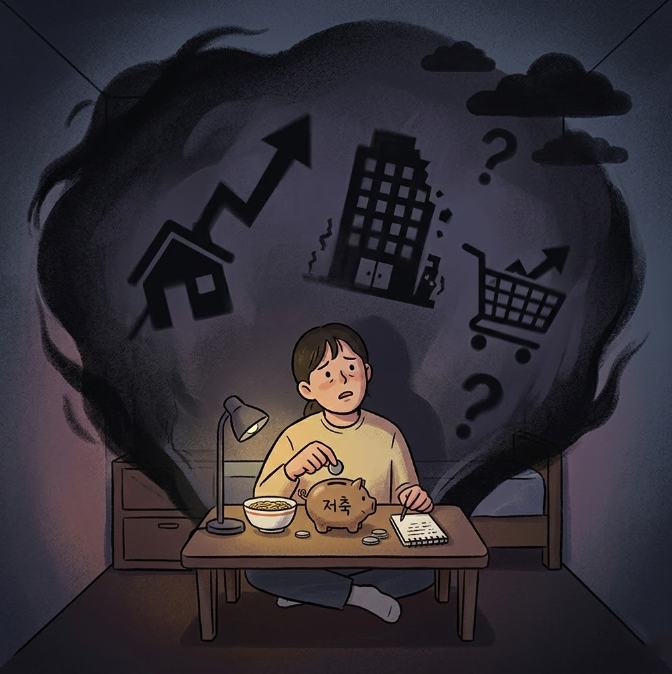 소비를 줄여도 불안이 쉽게 사라지지 않는 이유