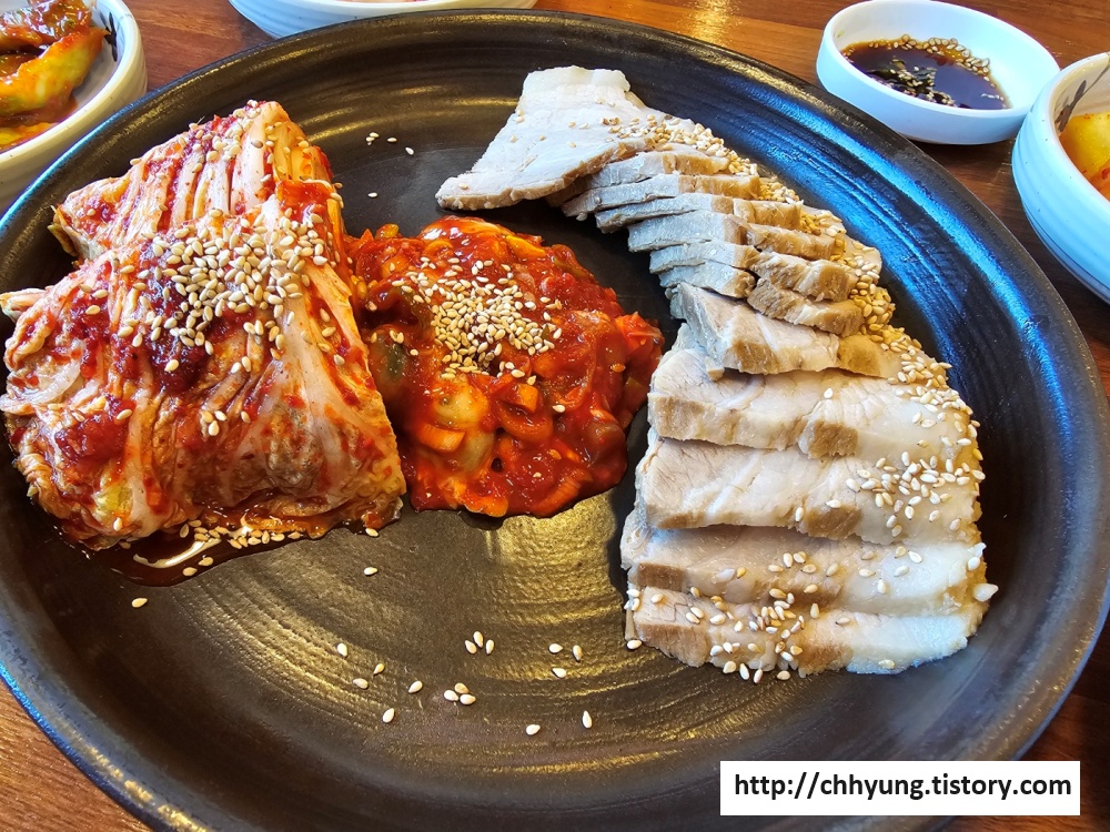 청풍 남원 추어탕 - 보쌈