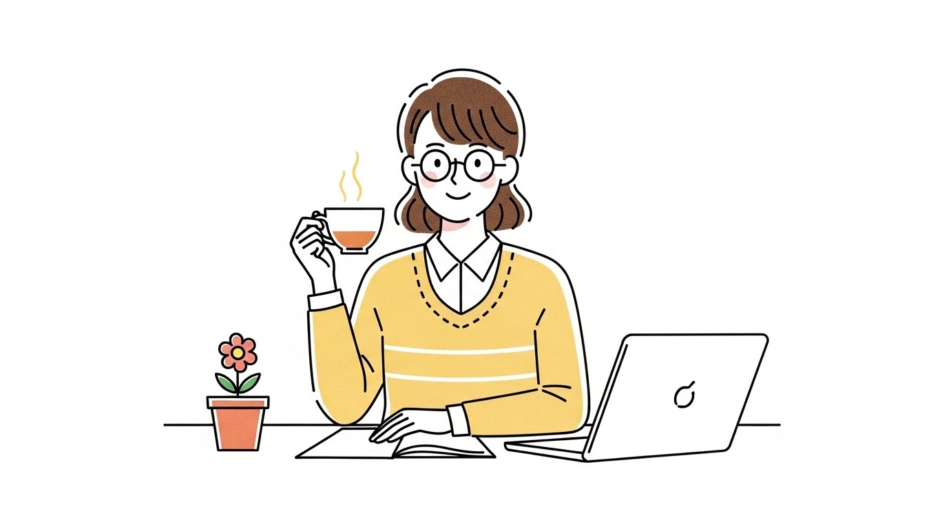 바른 자세, 편안한 모습