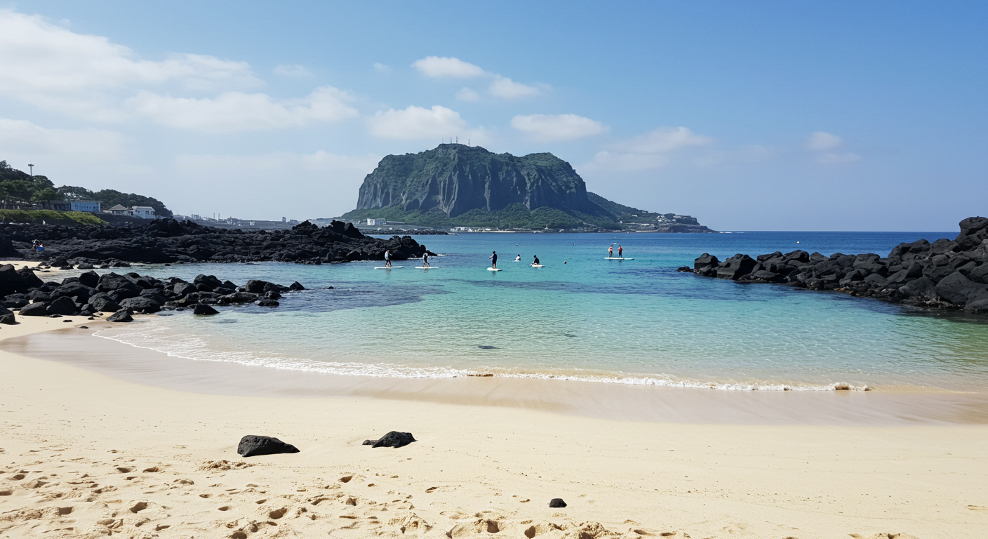 제주 김녕 성세기해변