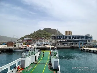 고흥 녹동항에서 거문도 배편 왕복 이용후기 차량선적까지_6