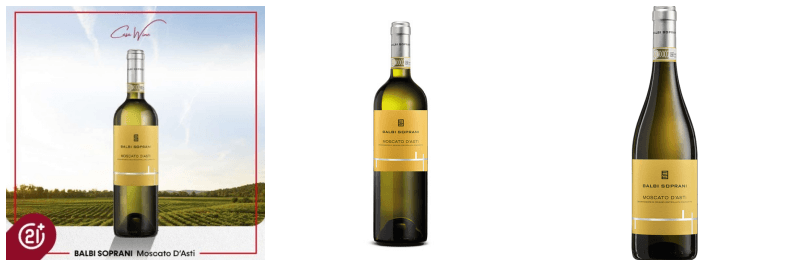 발비 소프라니 모스카토 다스티 2018 사진 3개