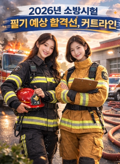 2026년 소방시험 필기 예상 합격선, 커트라인은 어디까지 내려갈까