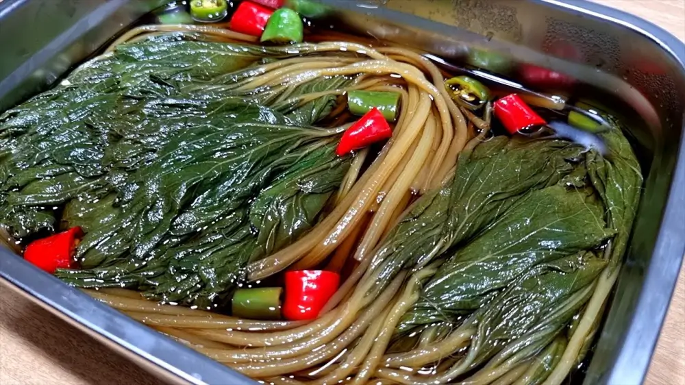 머위 나물 짱아찌