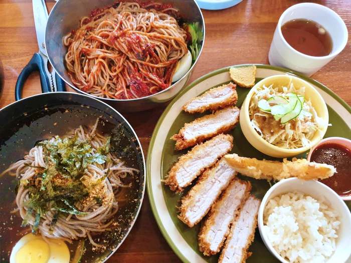 식객 허영만 백반기행 안재모 편 물 막국수 비빔막국수 들기름막국수 온면 돈가스 고양 원당 맛집 소개