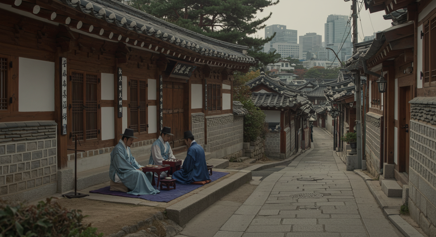 즐거운 모임이 있던 마을, 한옥의 숲이 되다