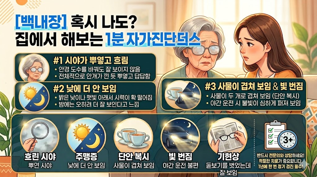 백내장 초기증상