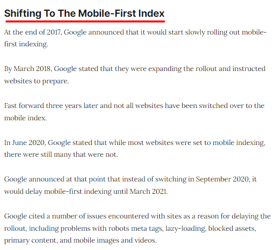 모바일 퍼스트 인덱스로 전환 이미지