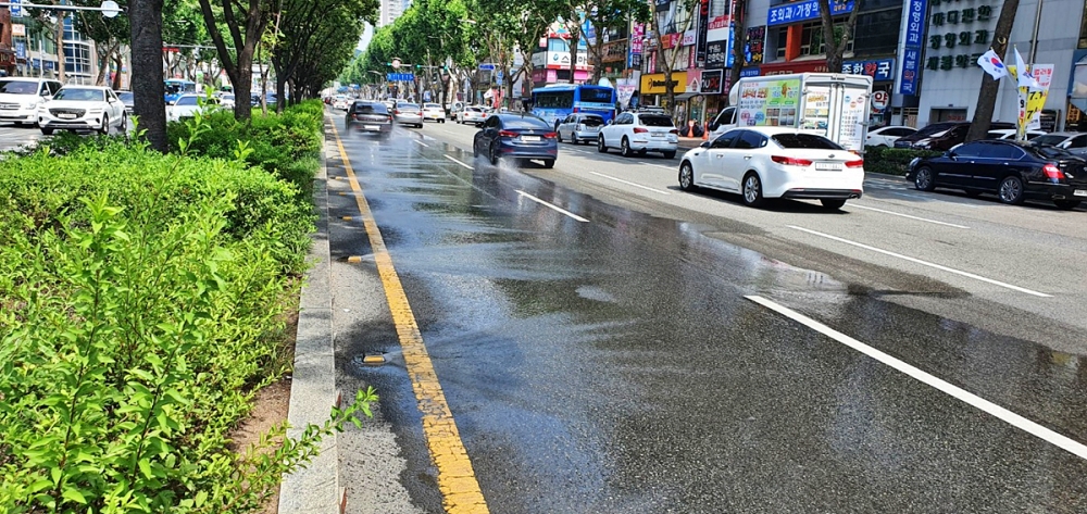클린로드 시스템(달구벌대로)&#44; 대구시