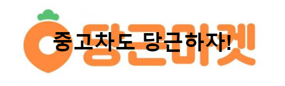 이제중고차도 당근하자