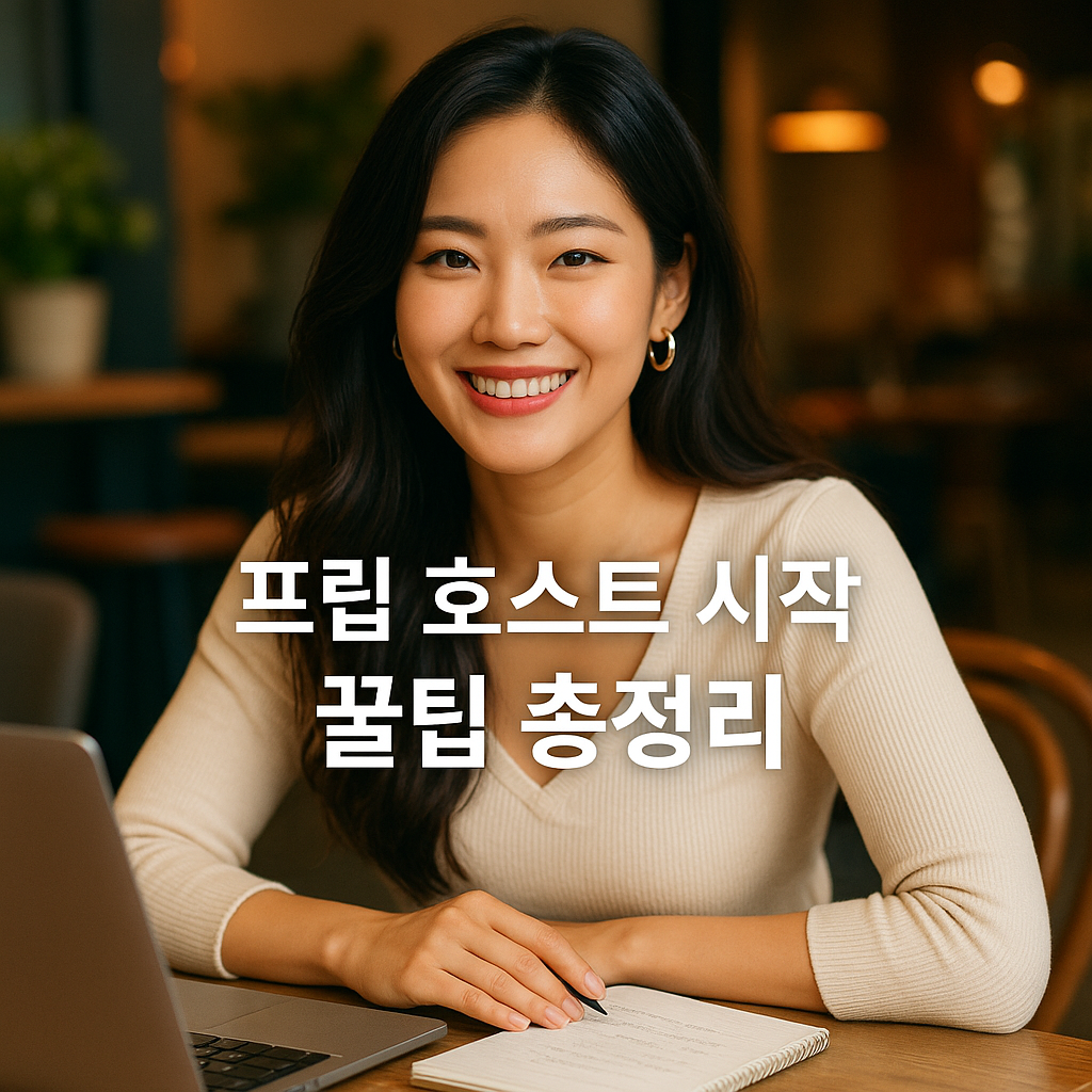프립 호스트로 돈 버는 꿀팁! 완전 리얼 후기