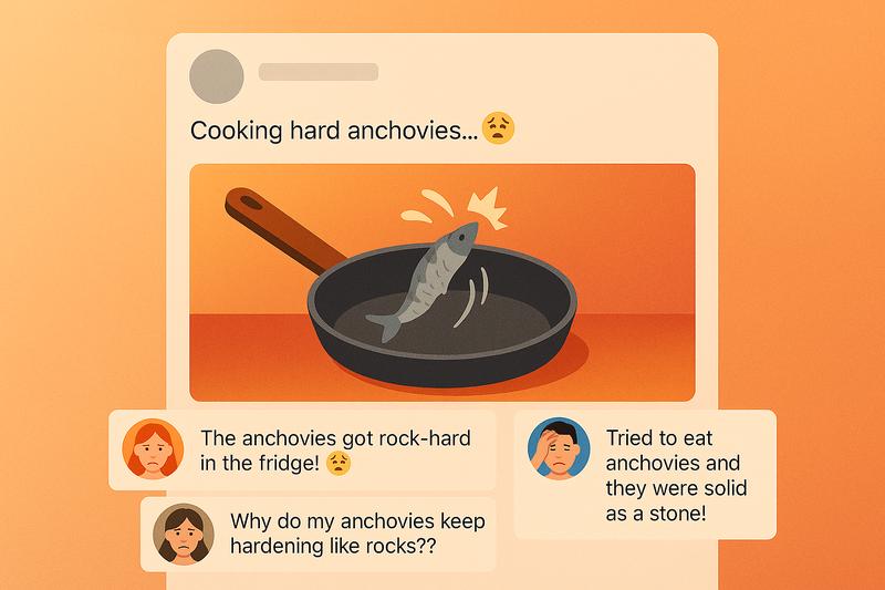 돌처럼 굳는 멸치의 비밀과 해결책