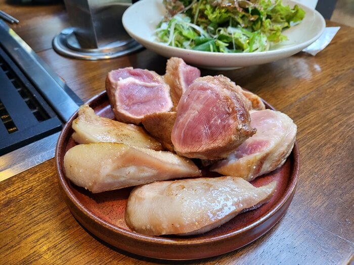 동래맛집 &#39;엄동백 낙돈&#39; 껍데기 항정살과 주먹고기