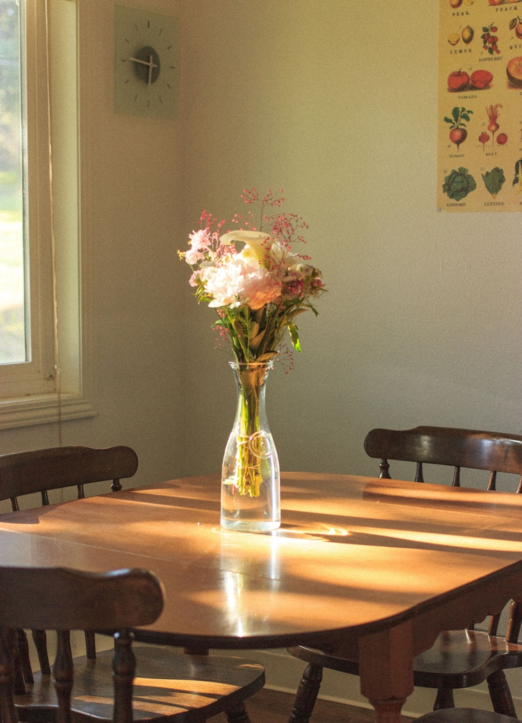 꽃이 있는 화병