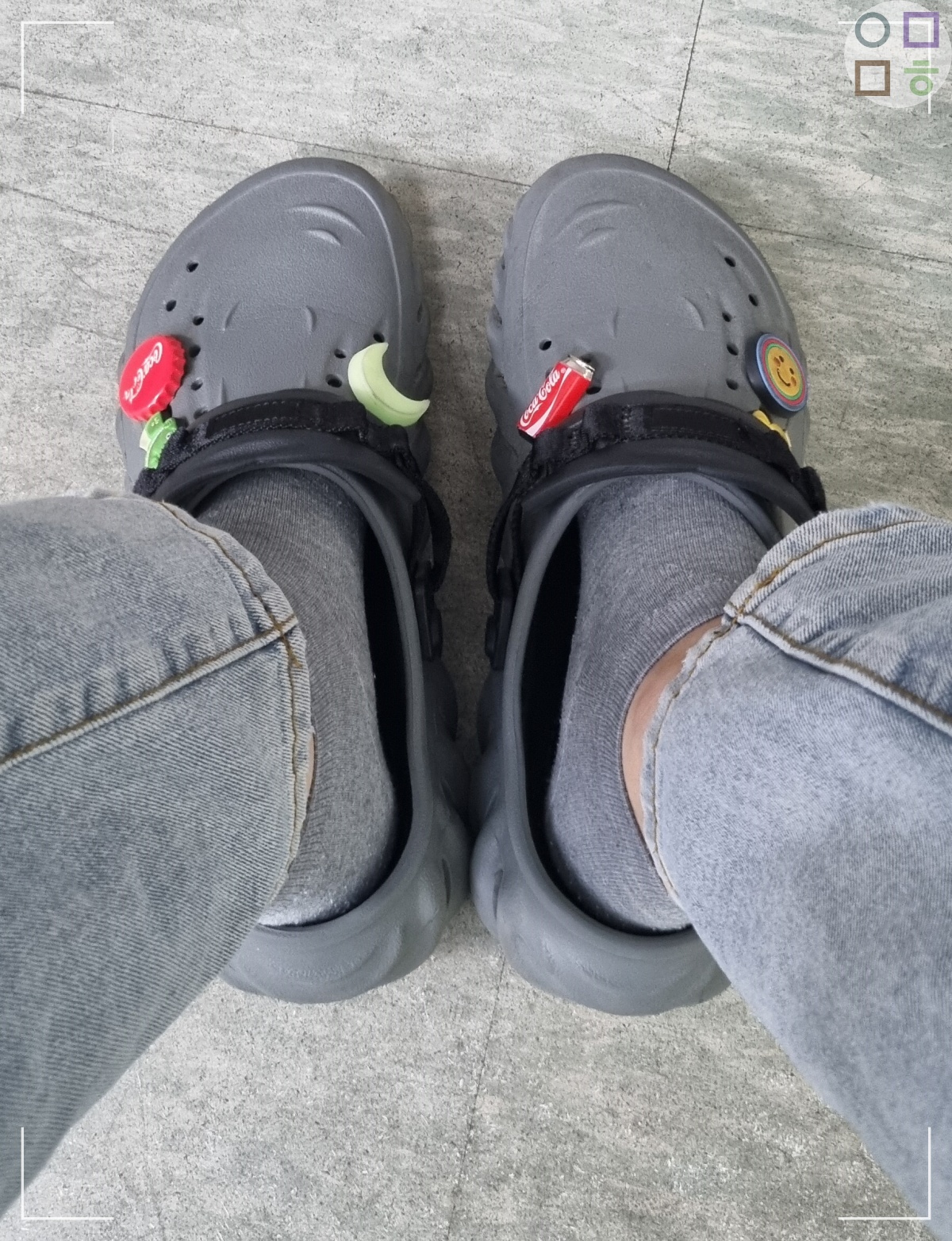 크록스-에코-클로그-실제-착용샷-아주-편함