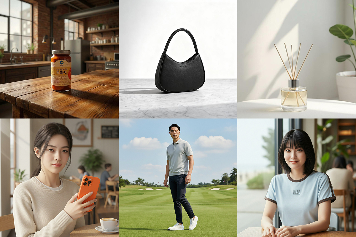 드랩아트로 만든 상품 및 모델 이미지