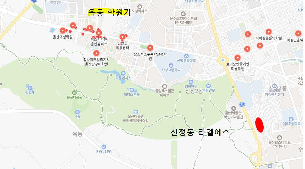 울산 라엘에스 학군