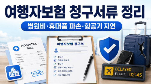핸드폰-분실-여행자보험-보상-청구-서류-도난-신고-현지-경찰-신고서