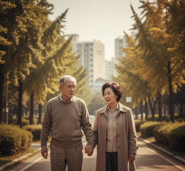 은퇴한 노부부