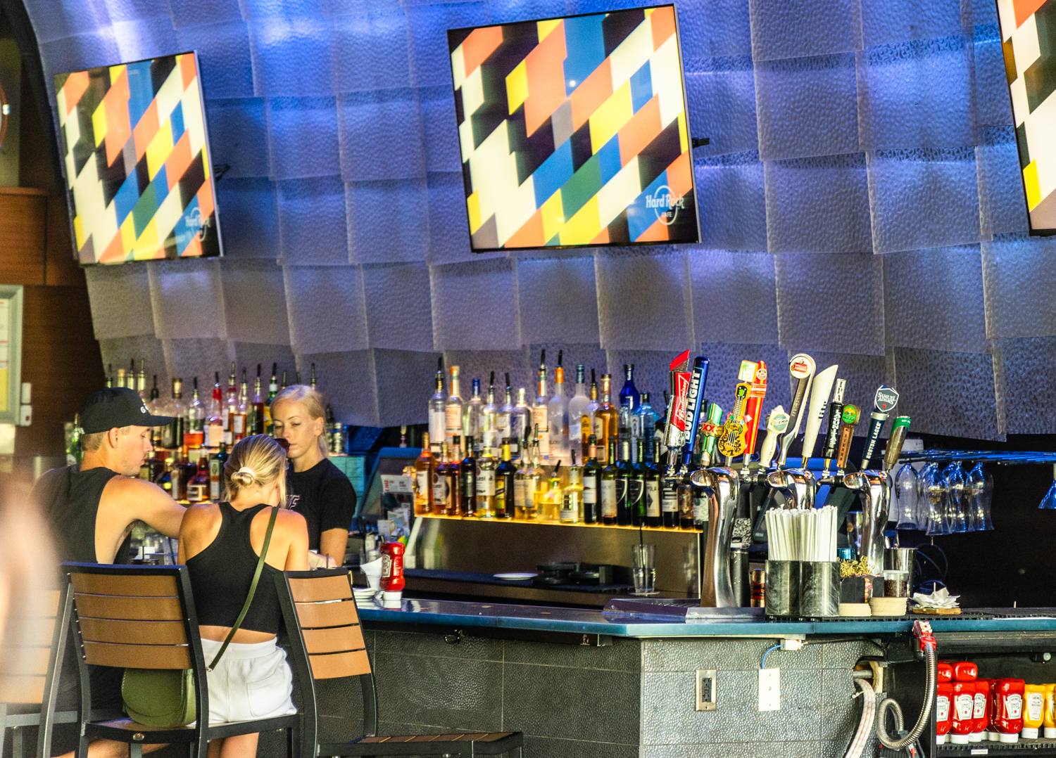 하와이 하드록카페 칵테일바