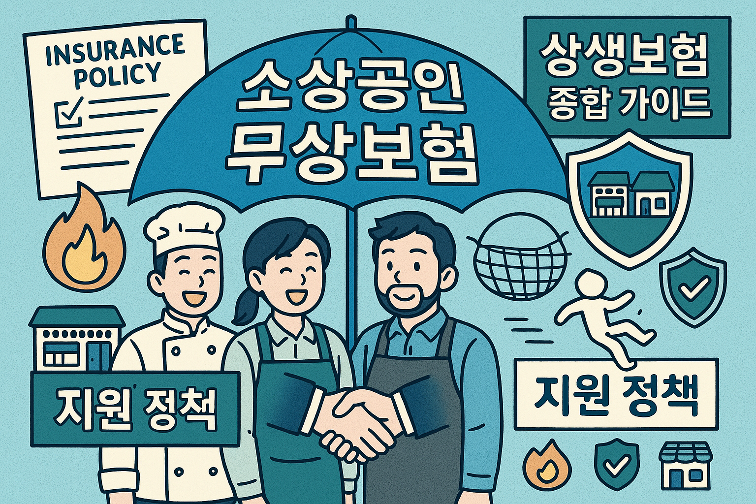 소상공인 무상 보험 지원 정책, 상생보험의 모든 내용을 정리