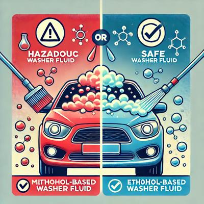 워셔액의 진실: 메탄올과 에탄올의 차이, 안전한 사용법 총정리