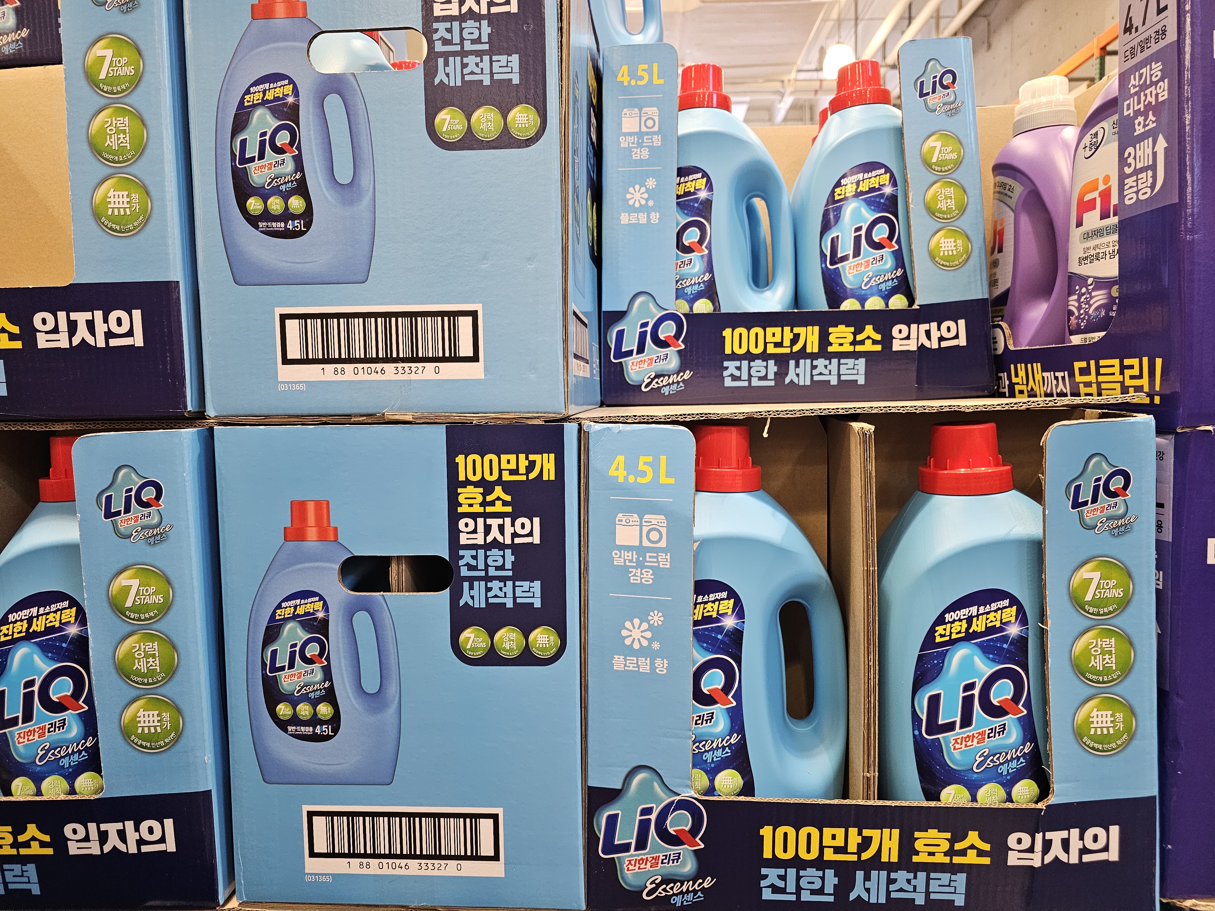 리큐 진한겔 세탁세제 4.5L